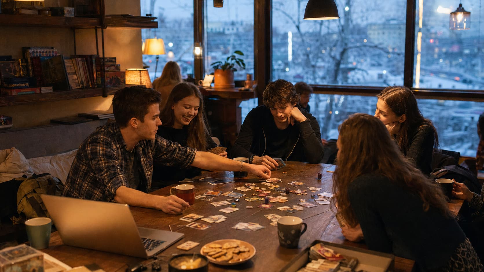 Настольные игры в антикафе