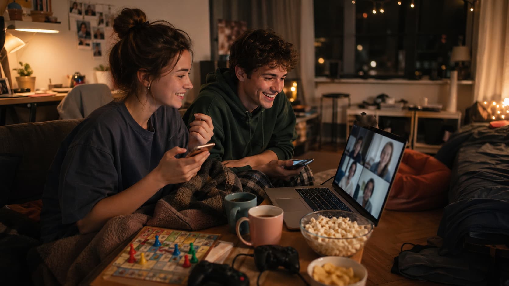 Домашний онлайн-вечер